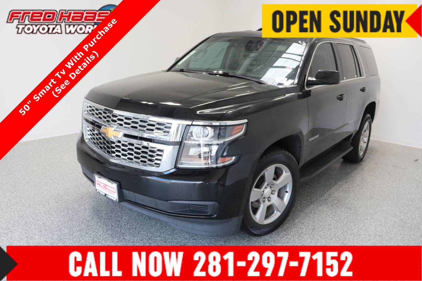 2018 Chevrolet Tahoe LT — SUV — 85,795 mi — Spring, TX