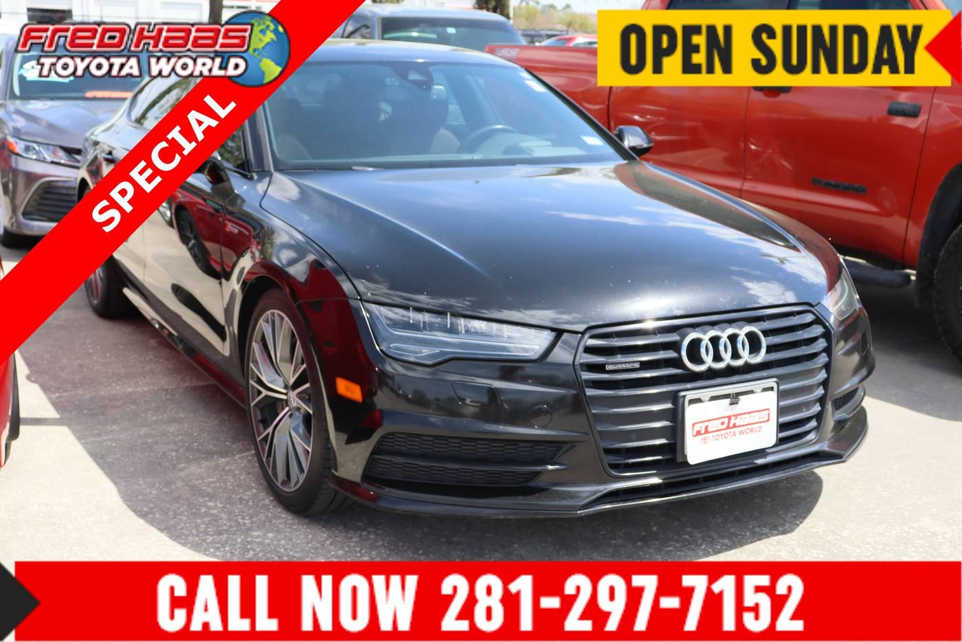 2016 Audi A7 Prestige — Hatchback — 162,965 mi — Spring, TX
