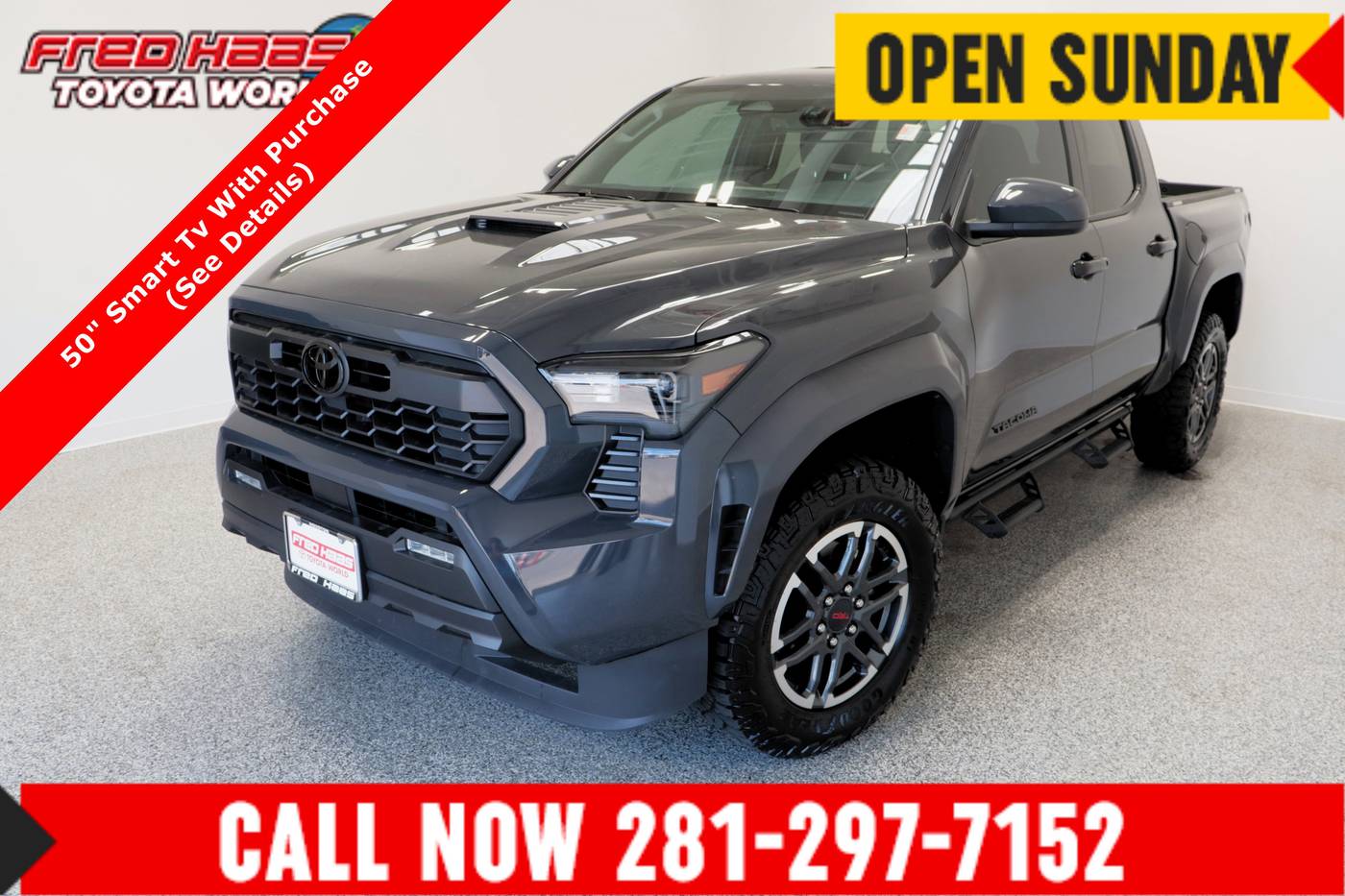 2024 Toyota Tacoma TRD Sport — Pickup Truck — 5,829 mi — Spring, TX