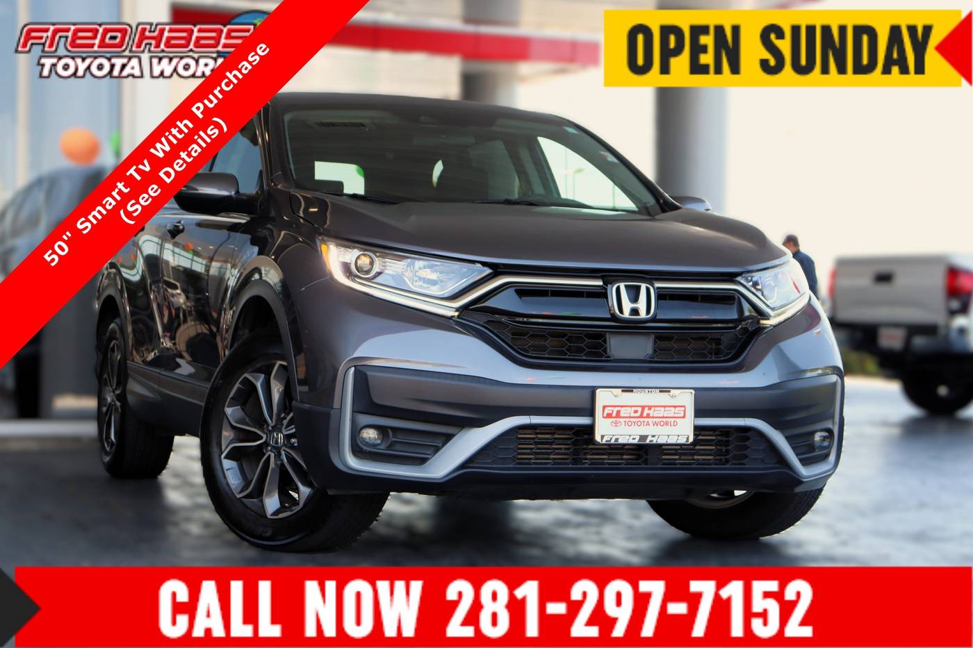 2021 Honda CR-V EX — SUV — 54,292 mi — Spring, TX