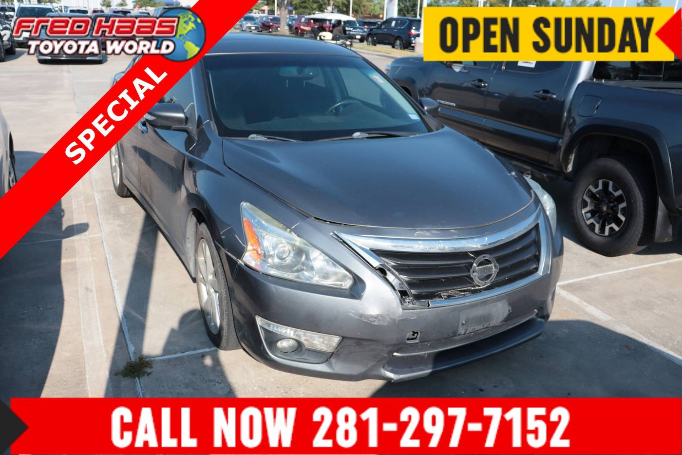 2014 Nissan Altima 2.5 SV — Sedan — 95,390 mi — Spring, TX