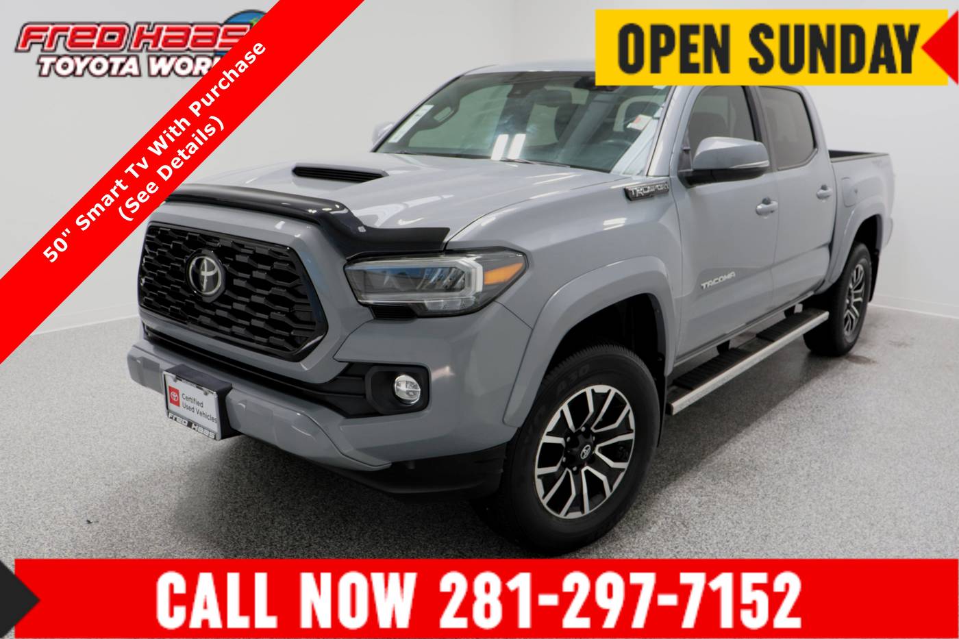 2021 Toyota Tacoma TRD Sport — Pickup Truck — 29,722 mi — Spring, TX