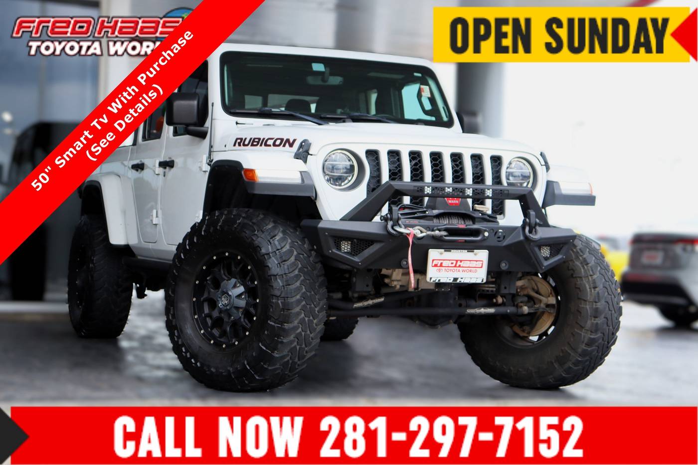 2020 Jeep Gladiator Rubicon — Pickup Truck — 63,921 mi — Spring, TX
