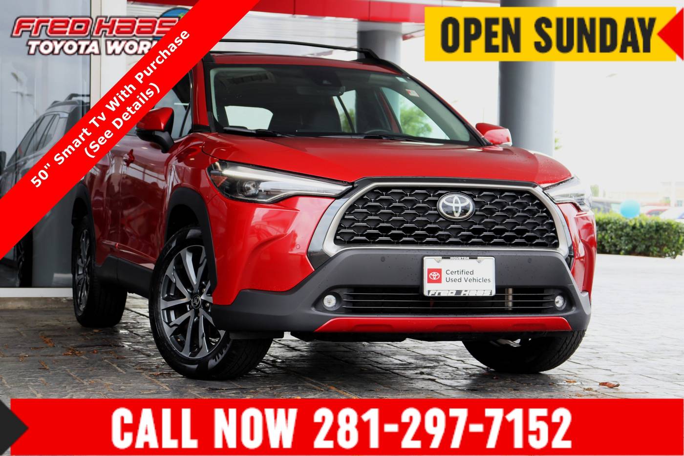 2022 Toyota Corolla Cross XLE — SUV — 32,832 mi — Spring, TX