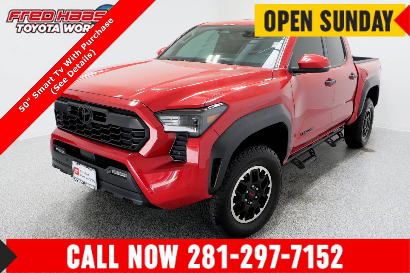 2025 Toyota Tacoma TRD Off Road — Pickup Truck — 7,186 mi — Spring, TX
