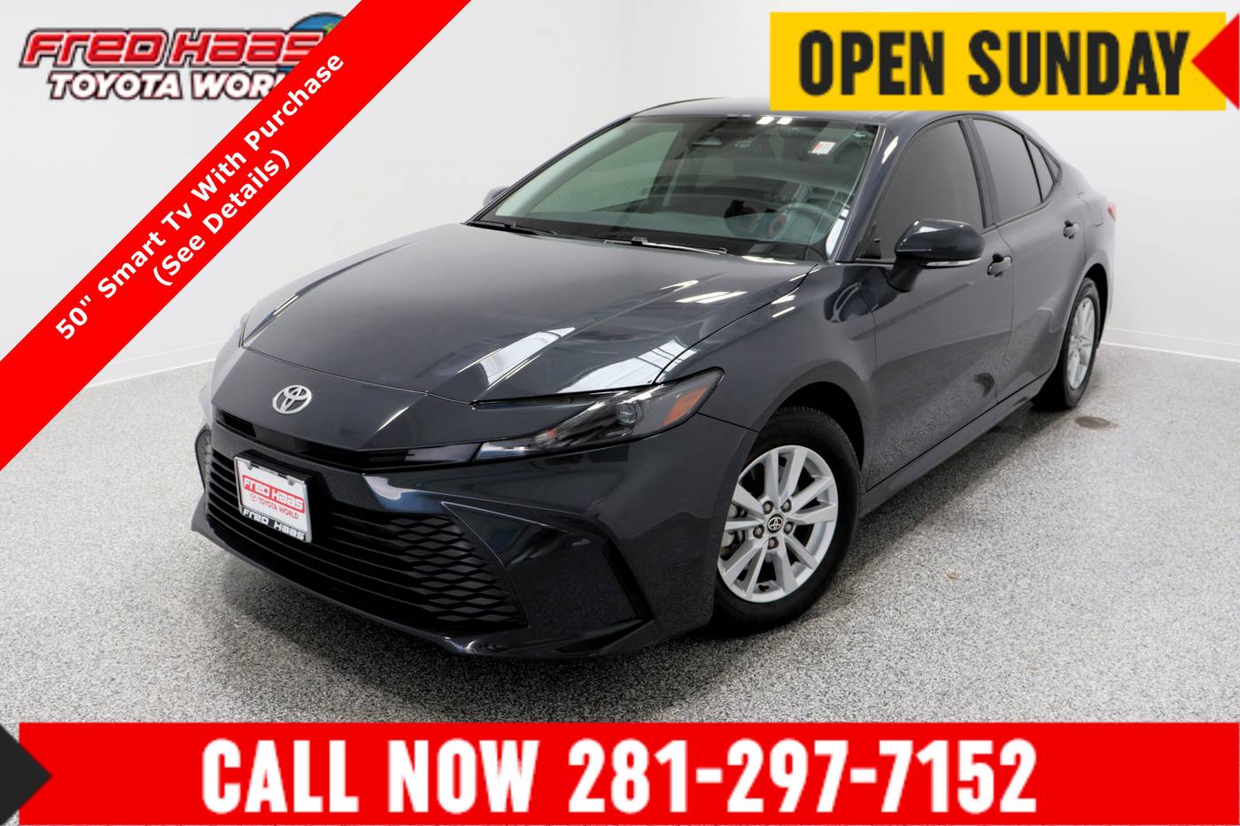 2025 Toyota Camry Hybrid LE — Sedan — 5,728 mi — Spring, TX