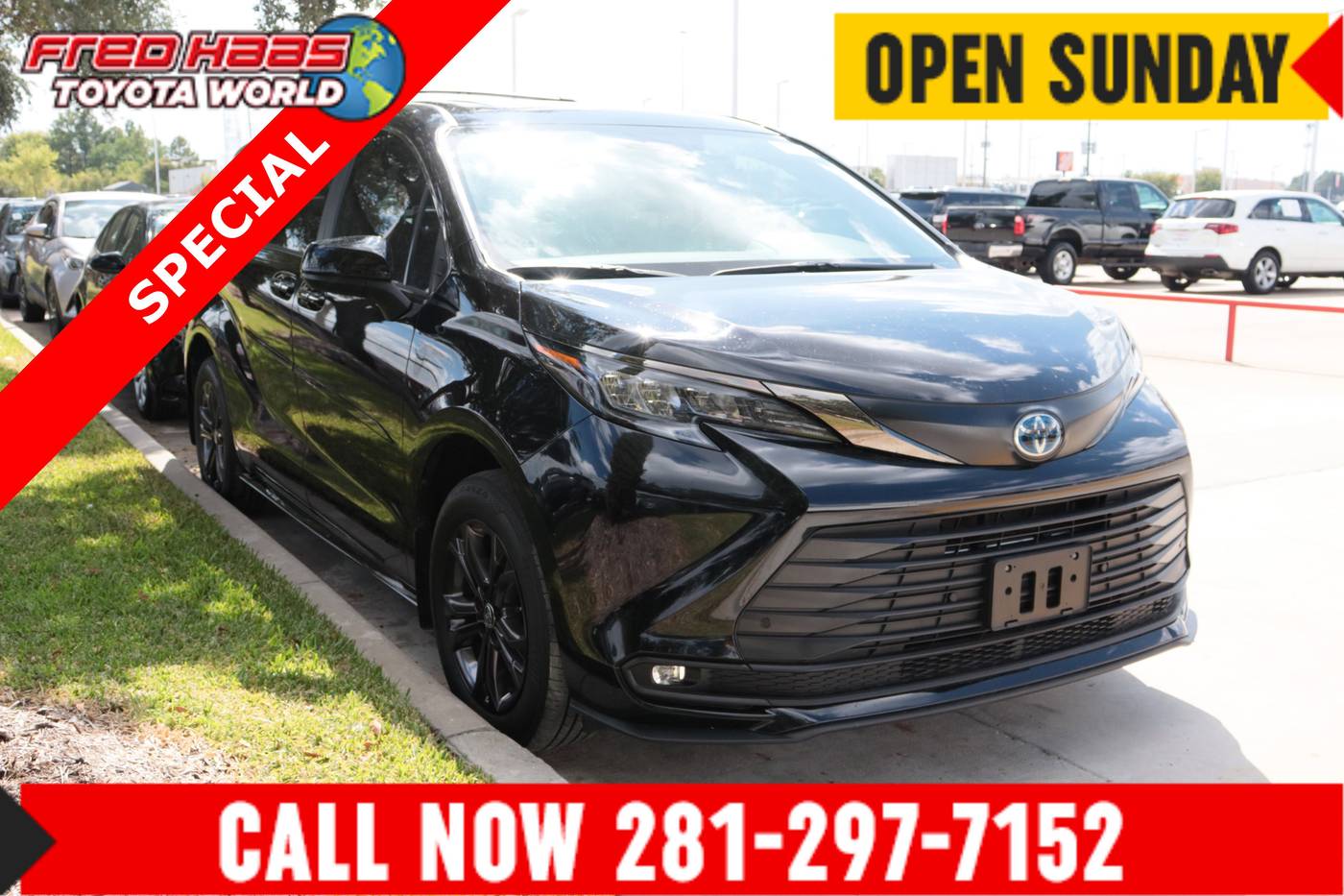 2024 Toyota Sienna Woodland Edition — Minivan — 33,516 mi — Spring, TX