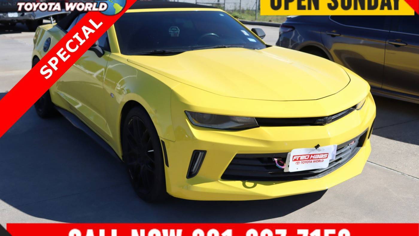 2017 Chevrolet Camaro 1LT — Convertible — 83,917 mi — Spring, TX