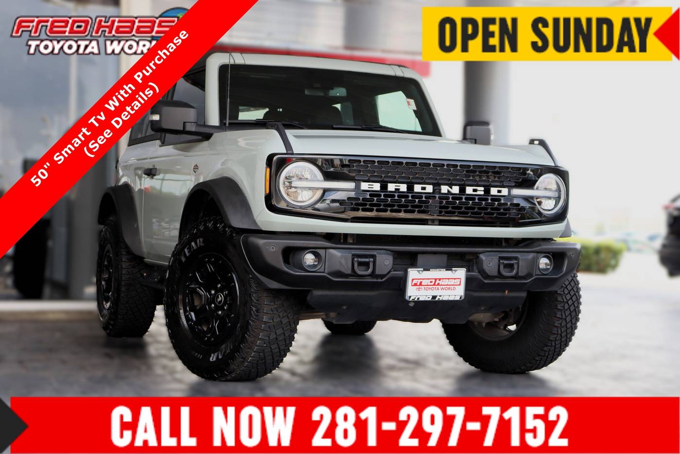 2023 Ford Bronco Wildtrak — SUV — 60,525 mi — Spring, TX