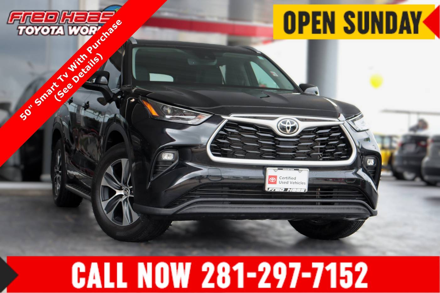 2023 Toyota Highlander XLE — SUV — 25,885 mi — Spring, TX