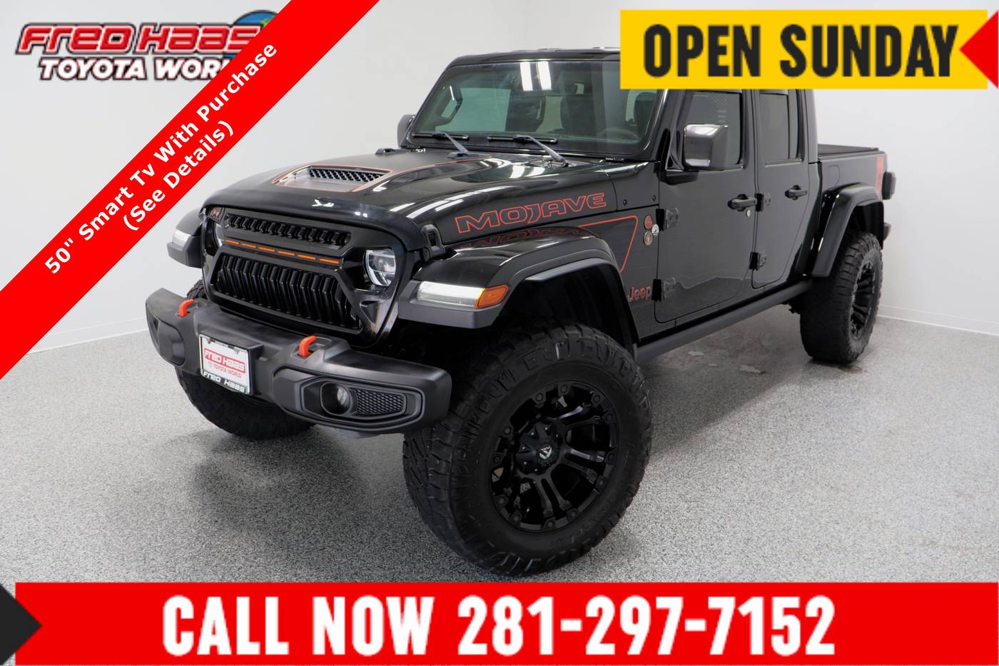 2021 Jeep Gladiator Mojave — Pickup Truck — 44,164 mi — Spring, TX