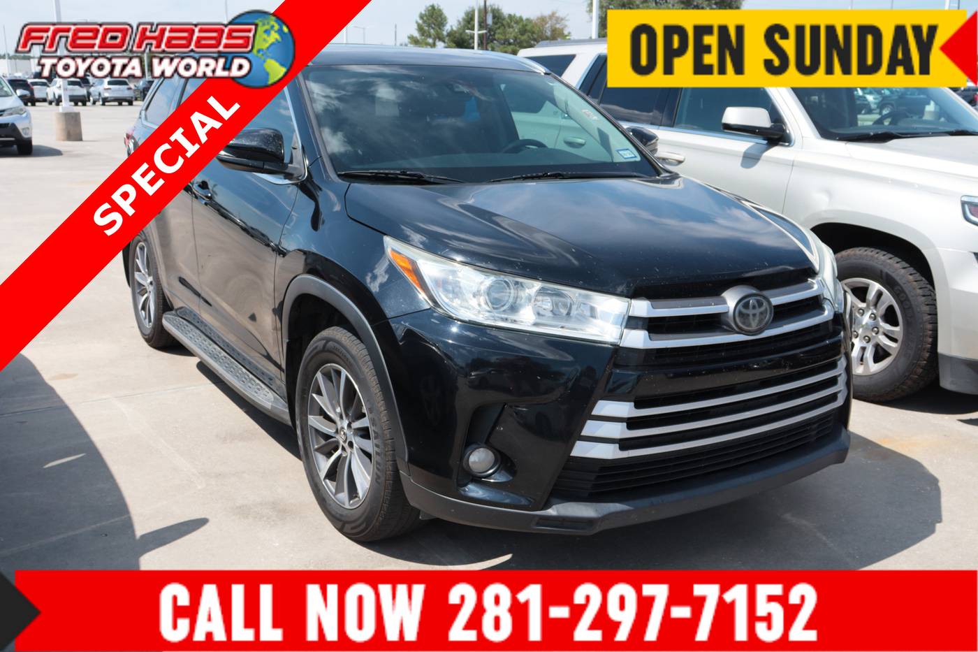 2018 Toyota Highlander XLE — SUV — 127,719 mi — Spring, TX