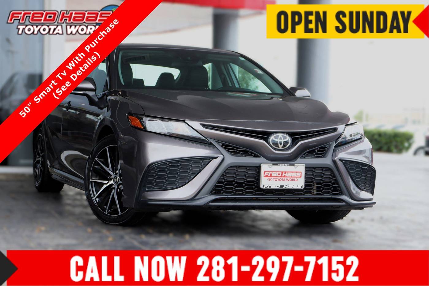 2024 Toyota Camry SE — Sedan — 26,358 mi — Spring, TX