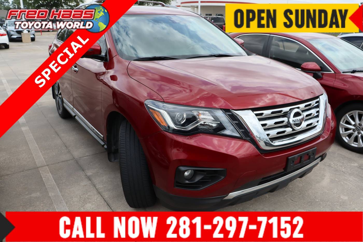 2020 Nissan Pathfinder Platinum — SUV — 51,928 mi — Spring, TX