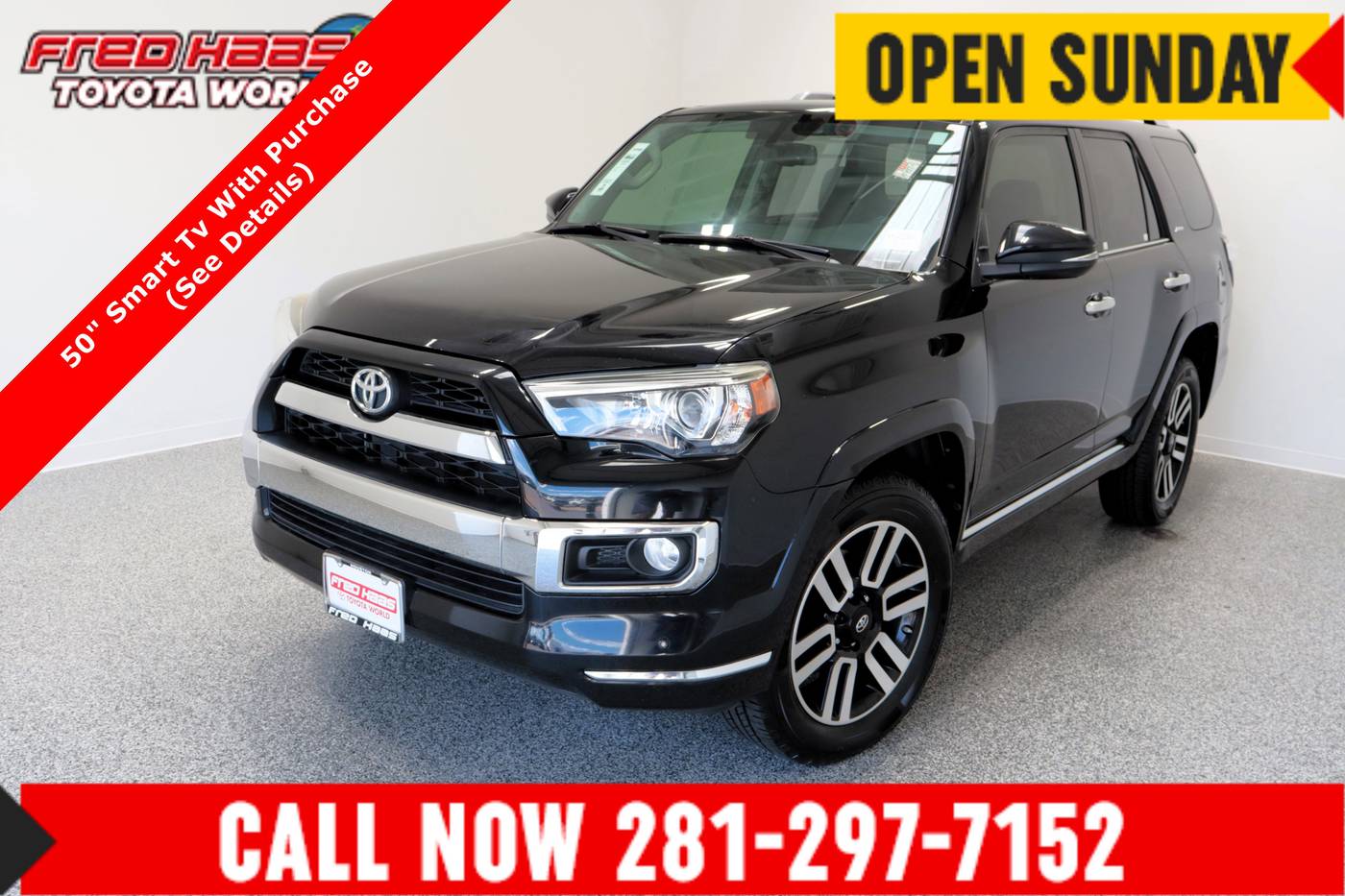 2019 Toyota 4Runner Limited — SUV — 86,349 mi — Spring, TX