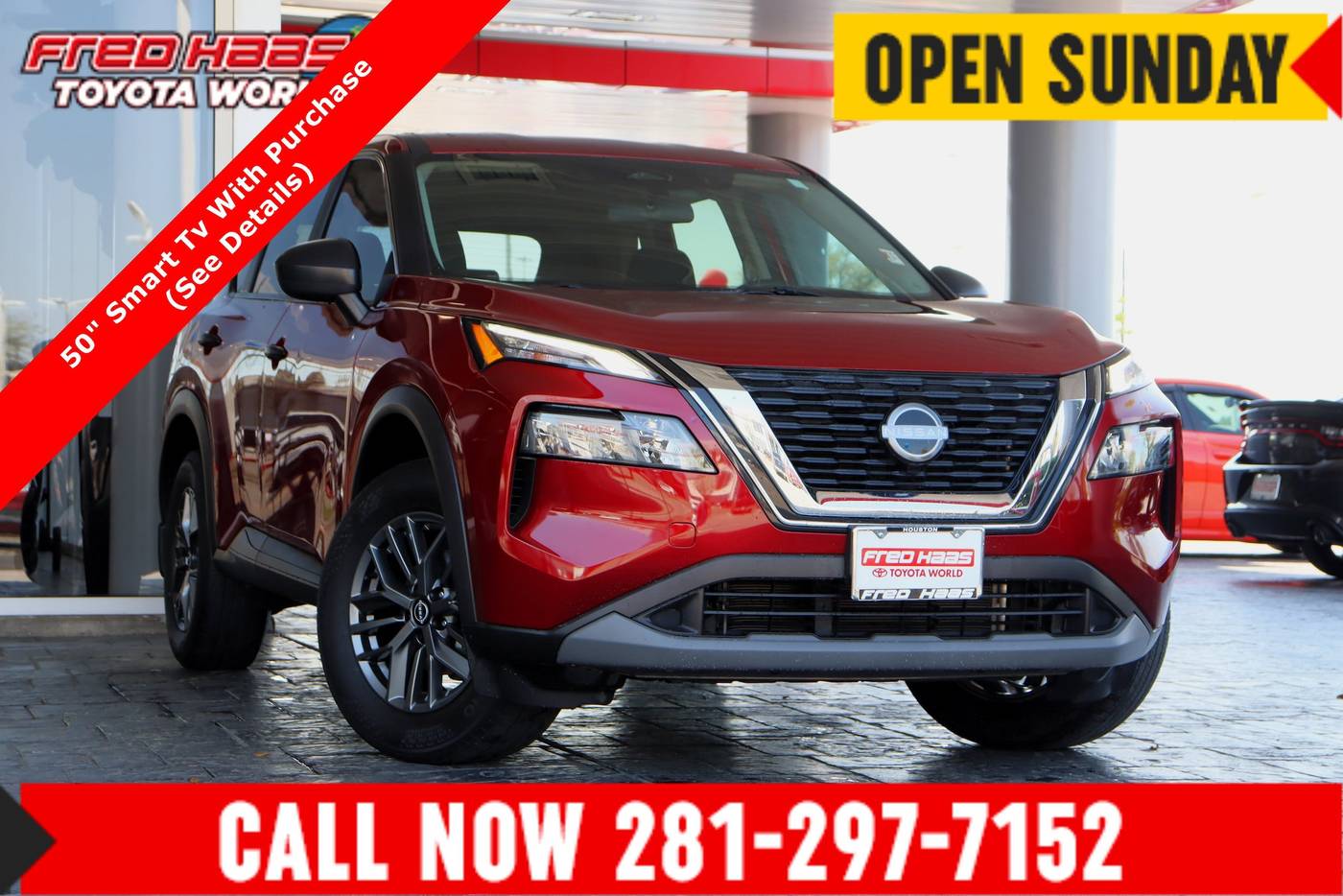 2023 Nissan Rogue S — SUV — 35,558 mi — Spring, TX