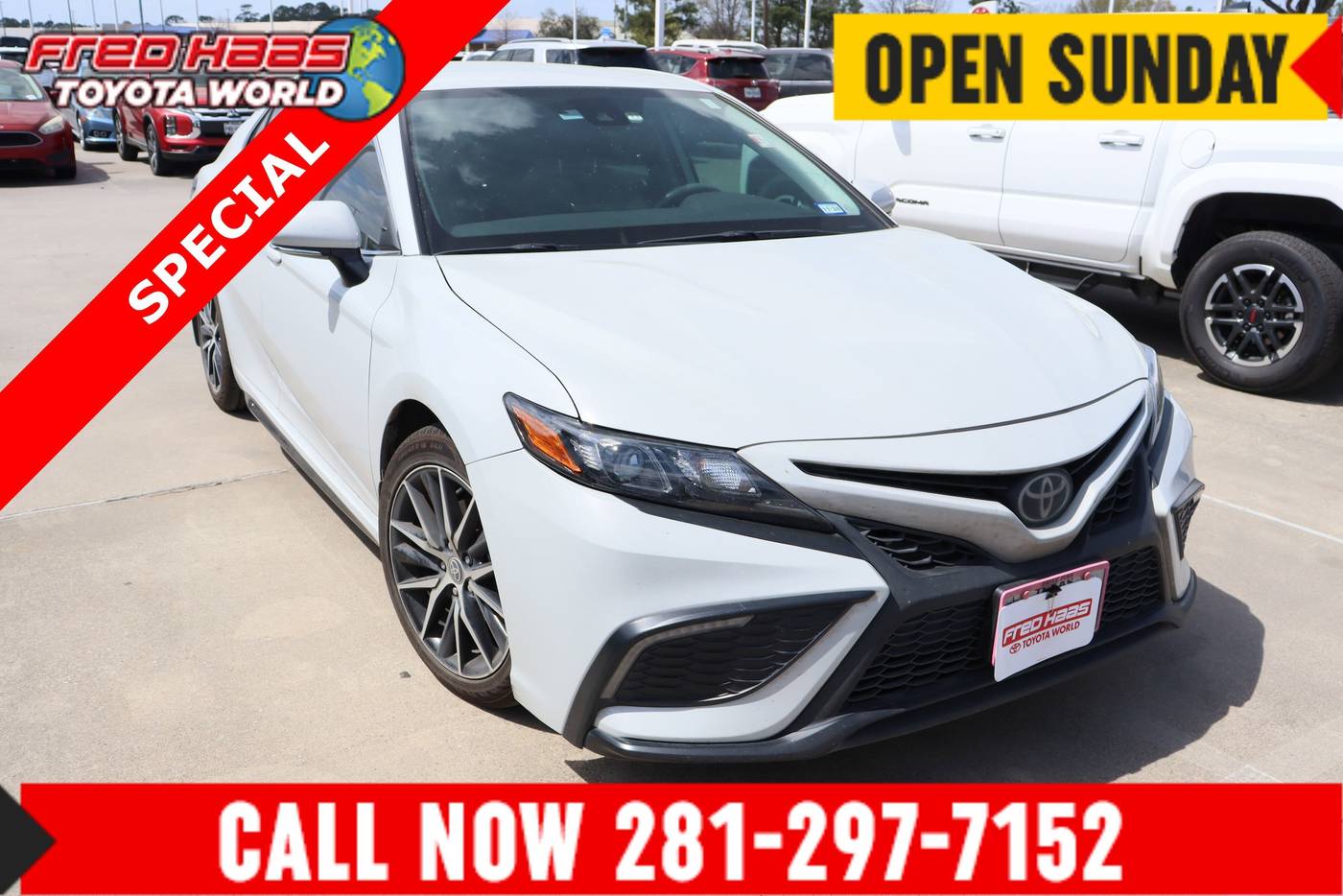 2022 Toyota Camry SE — Sedan — 60,722 mi — Spring, TX