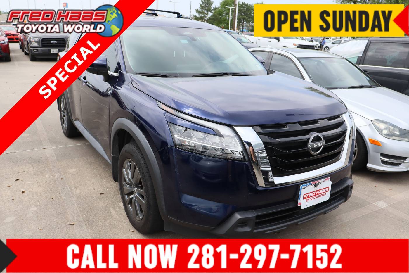 2022 Nissan Pathfinder SV — SUV — 31,004 mi — Spring, TX