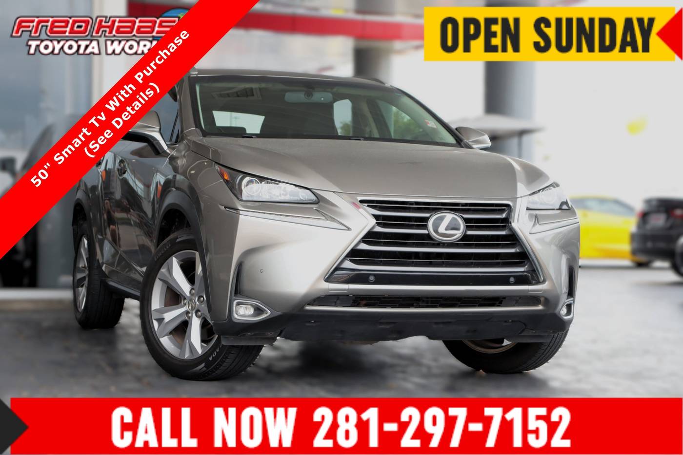 2017 Lexus NX NX Turbo — SUV — 109,783 mi — Spring, TX
