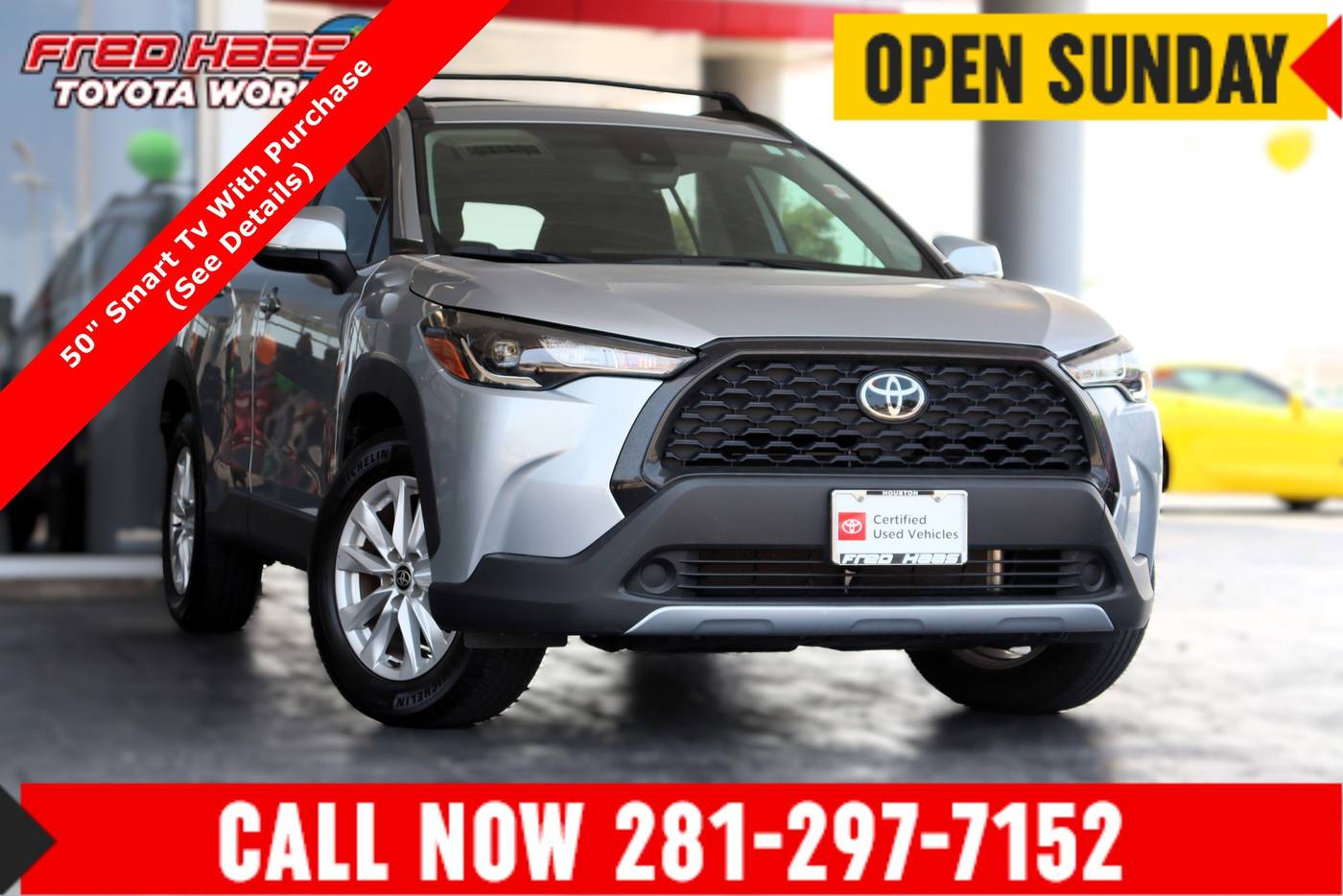 2022 Toyota Corolla Cross LE — SUV — 21,412 mi — Spring, TX