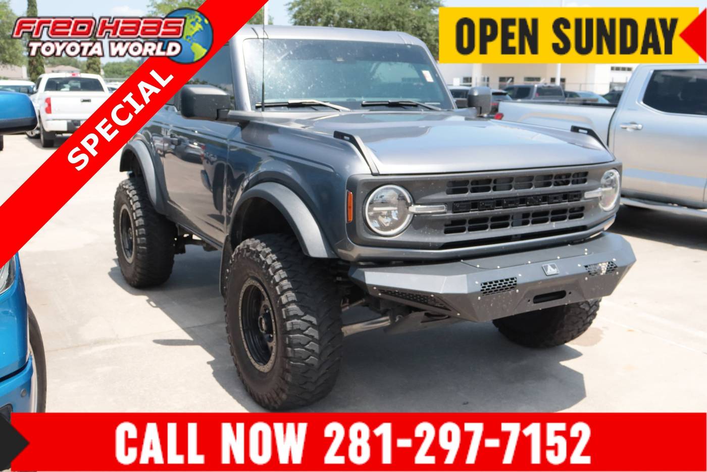 2022 Ford Bronco Base — SUV — 9,057 mi — Spring, TX