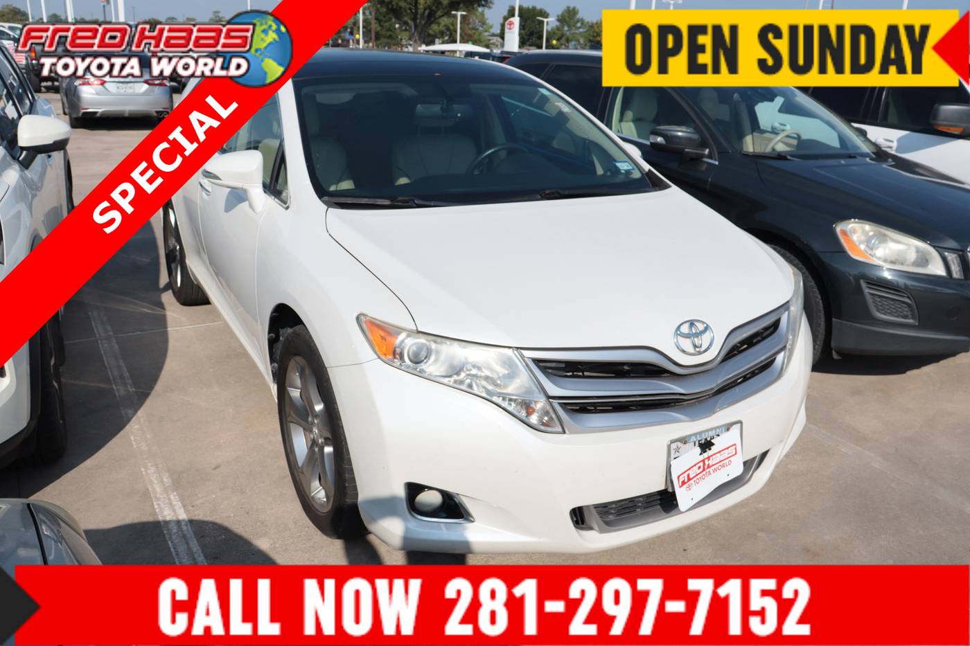 2015 Toyota Venza XLE V6 — SUV — 99,754 mi — Spring, TX