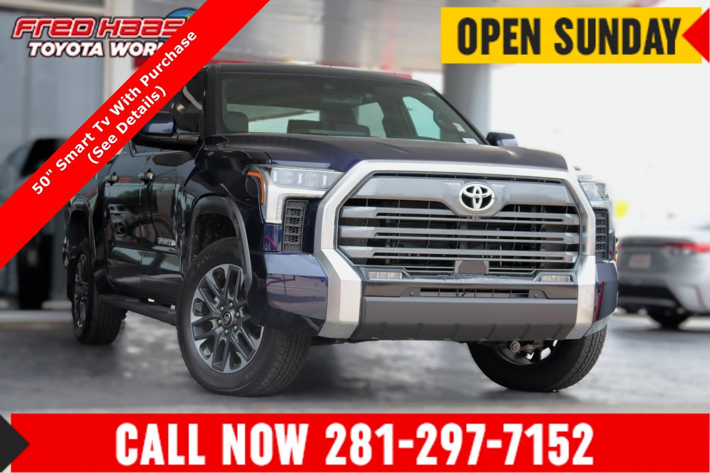 2025 Toyota Tundra Limited — Pickup Truck — 7,685 mi — Spring, TX