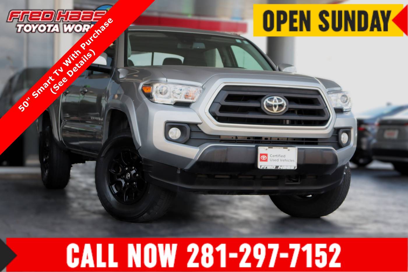 2022 Toyota Tacoma SR5 — Pickup Truck — 48,761 mi — Spring, TX