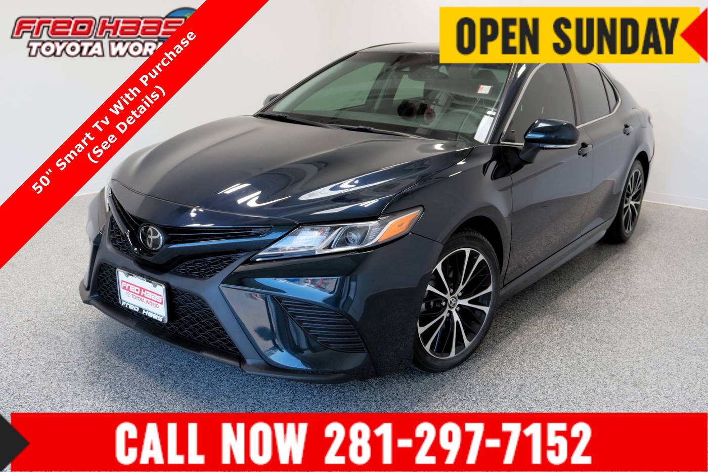 2020 Toyota Camry SE — Sedan — 63,422 mi — Spring, TX