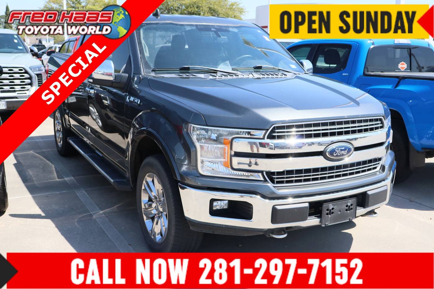 2019 Ford F-150 Lariat — Pickup Truck — 118,629 mi — Spring, TX
