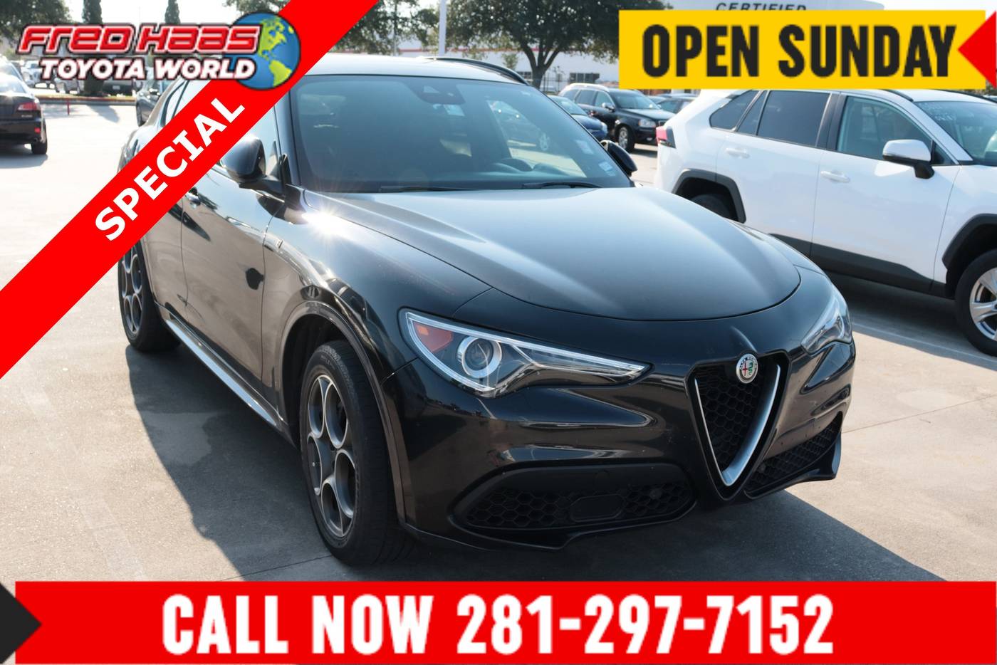 2022 Alfa Romeo Stelvio Ti — SUV — 45,495 mi — Spring, TX