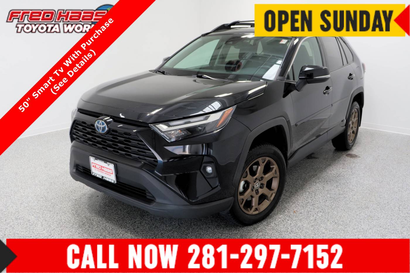 2023 Toyota RAV4 Hybrid Woodland — SUV — 76,785 mi — Spring, TX