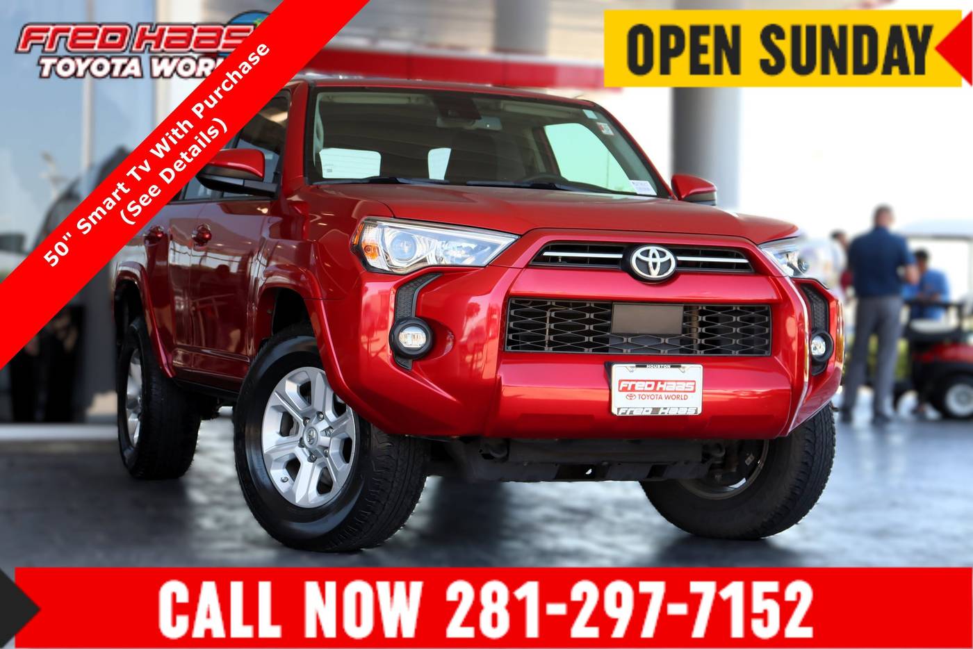 2021 Toyota 4Runner SR5 — SUV — 46,625 mi — Spring, TX