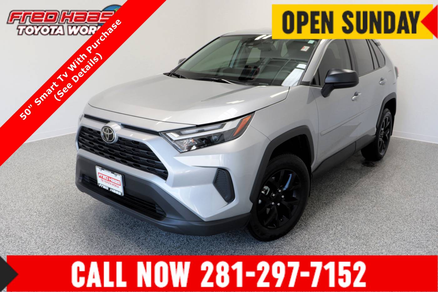 2024 Toyota RAV4 LE — SUV — 14,133 mi — Spring, TX
