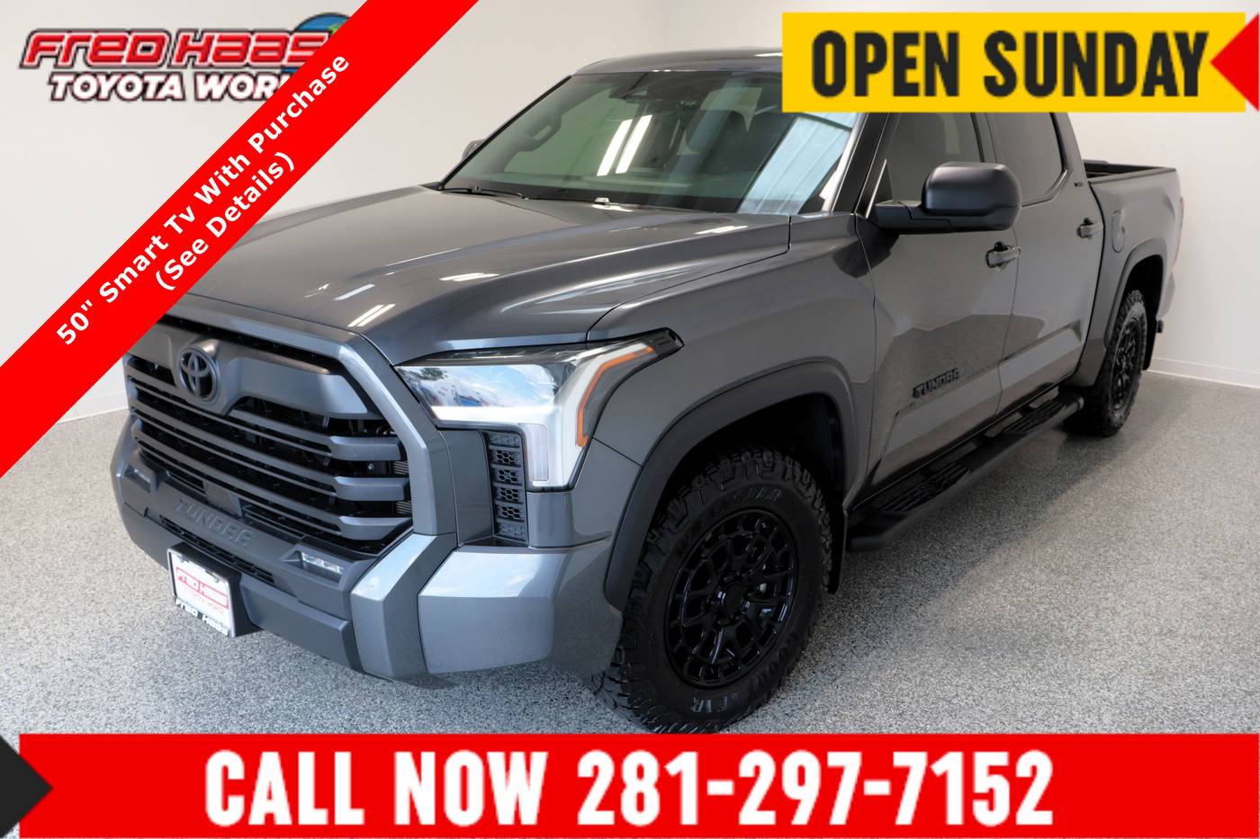 2025 Toyota Tundra SR5 — Pickup Truck — 12,645 mi — Spring, TX