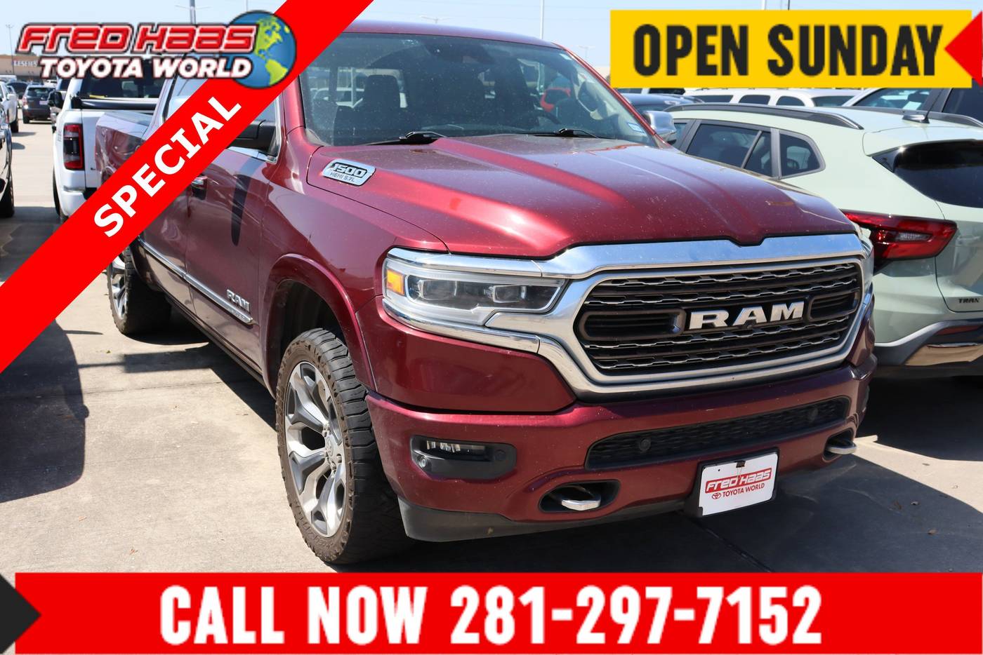 2019 Ram 1500 Limited — Pickup Truck — 166,379 mi — Spring, TX