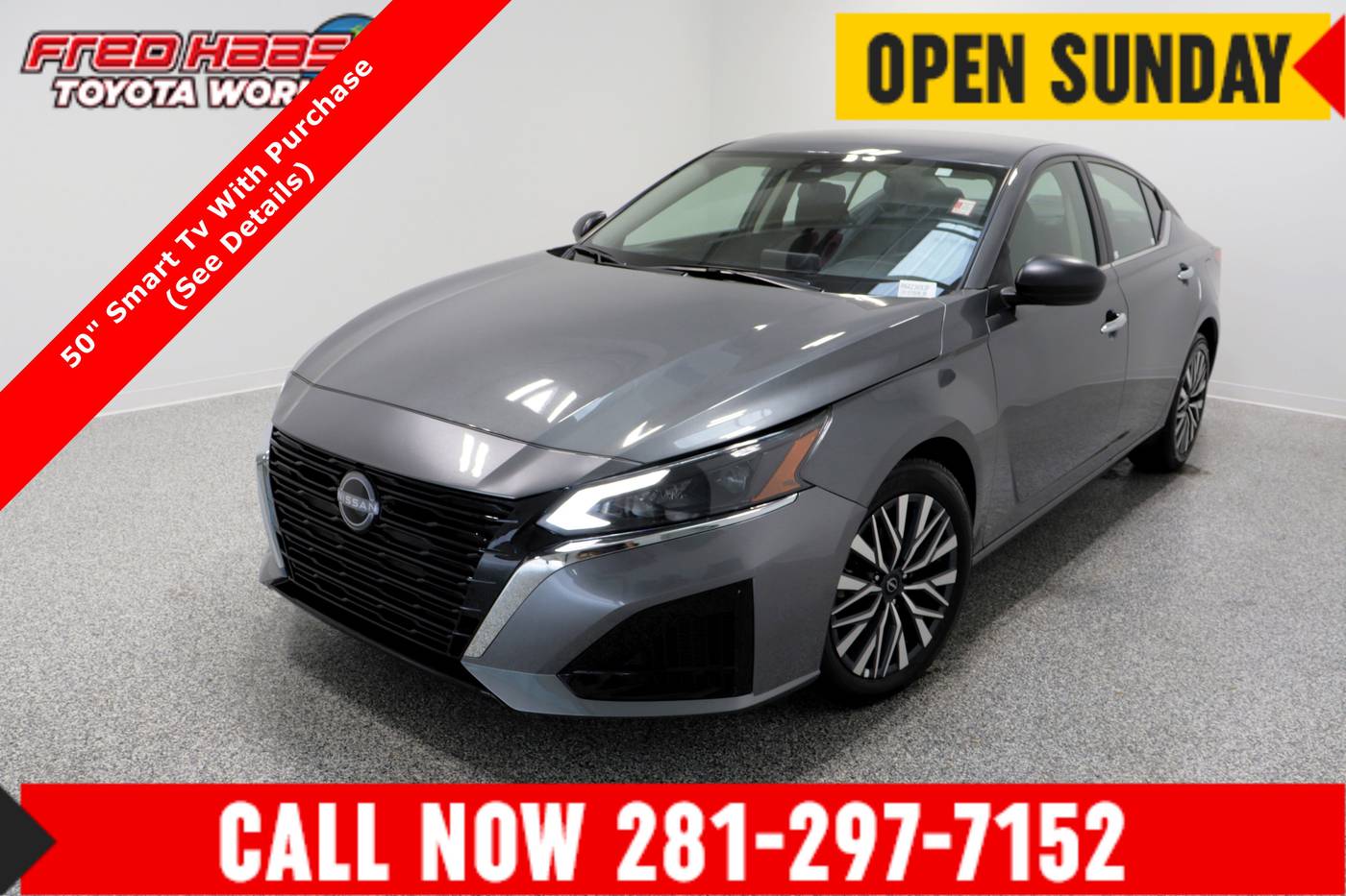 2024 Nissan Altima SV — Sedan — 24,390 mi — Spring, TX