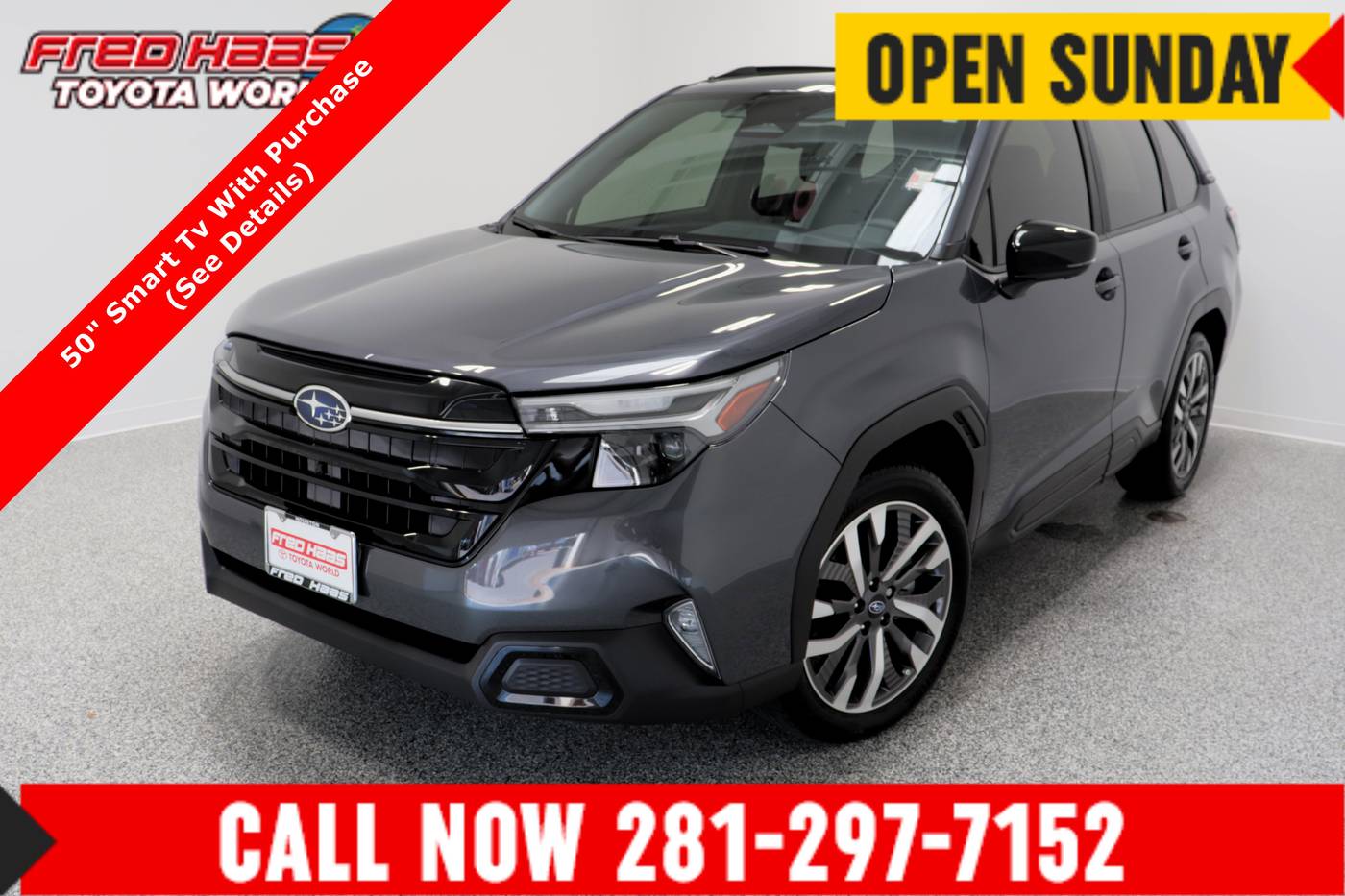 2025 Subaru Forester Touring — SUV — 6,484 mi — Spring, TX