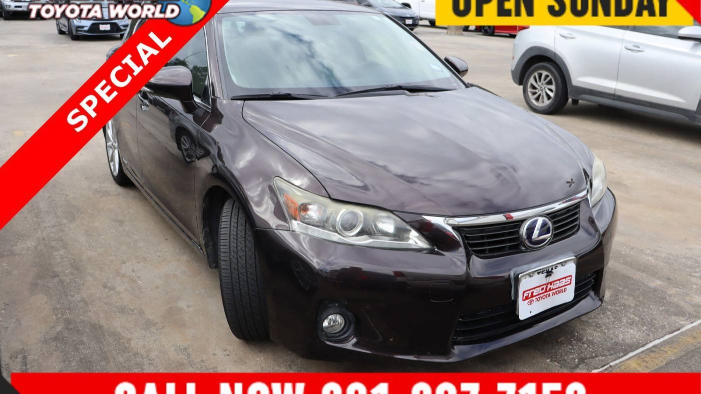 2012 Lexus CT CT 200h — Hatchback — 56,203 mi — Spring, TX