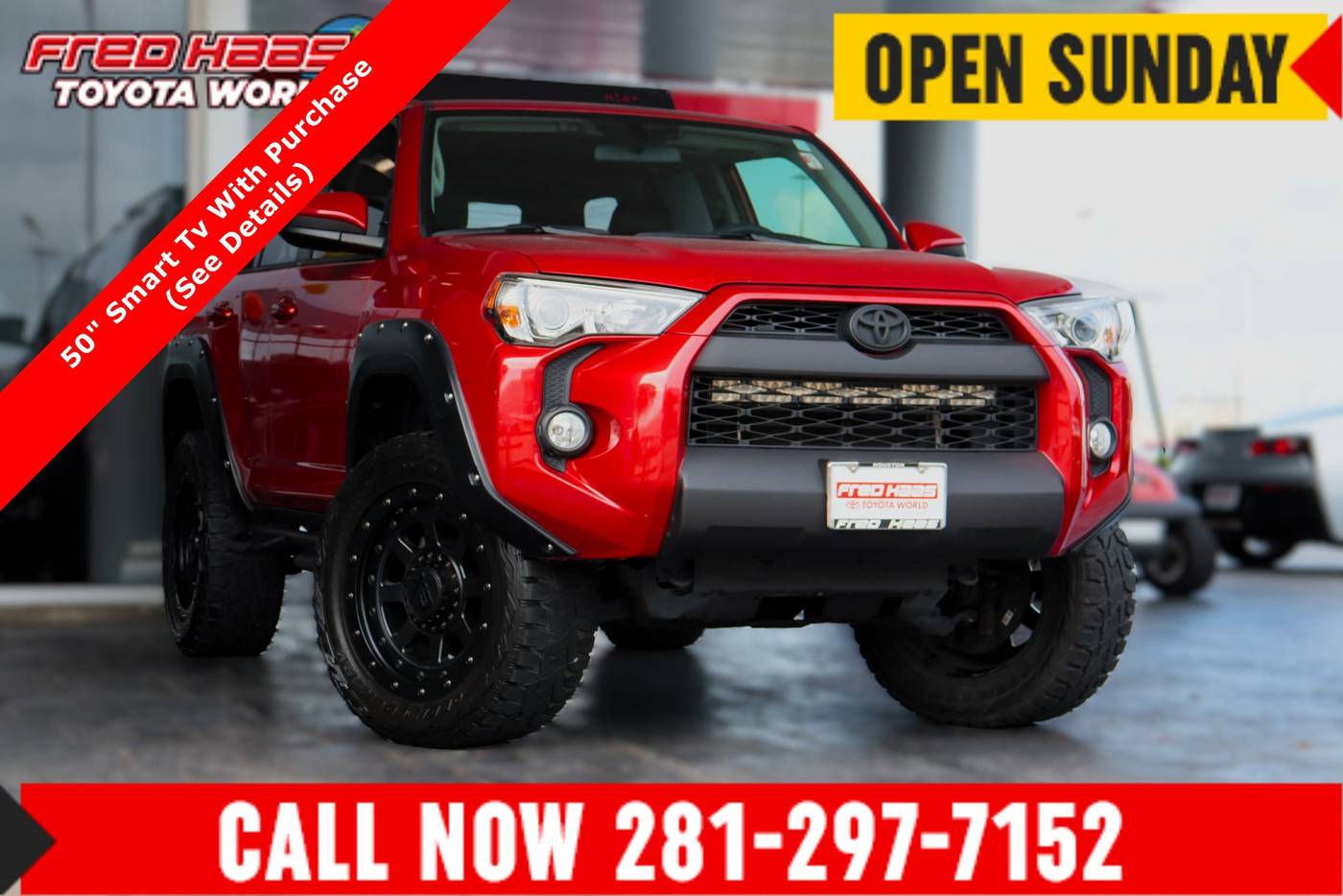2019 Toyota 4Runner SR5 — SUV — 36,806 mi — Spring, TX