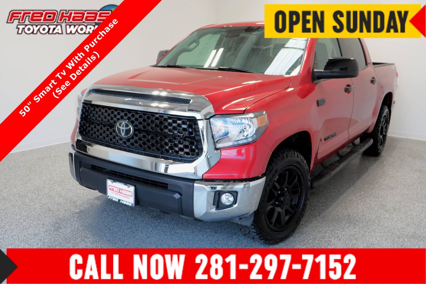 2021 Toyota Tundra SR5 — Pickup Truck — 45,990 mi — Spring, TX