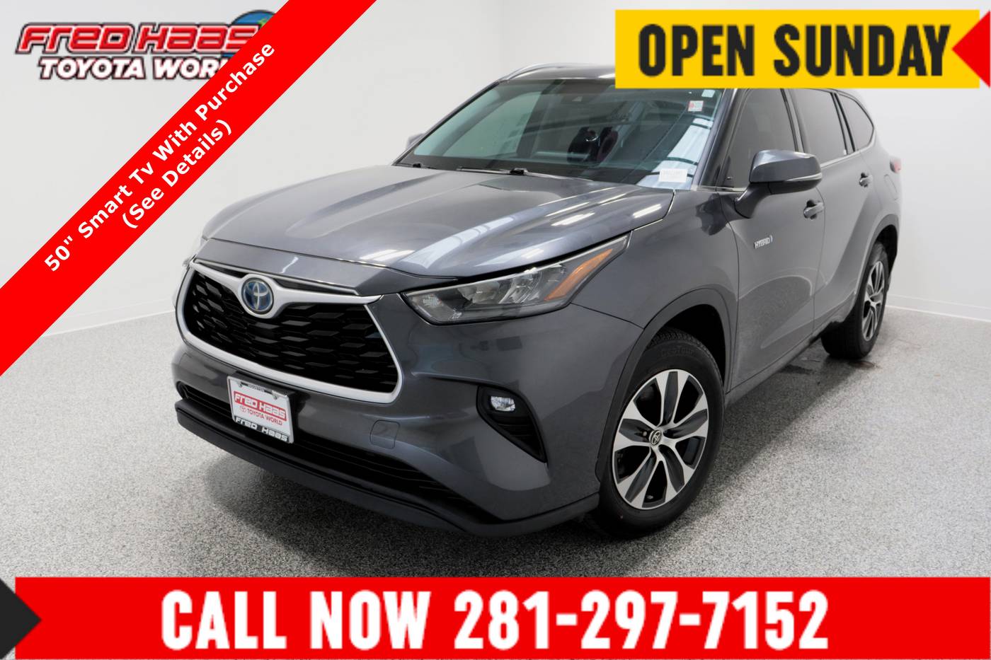 2020 Toyota Highlander Hybrid XLE — SUV — 91,656 mi — Spring, TX