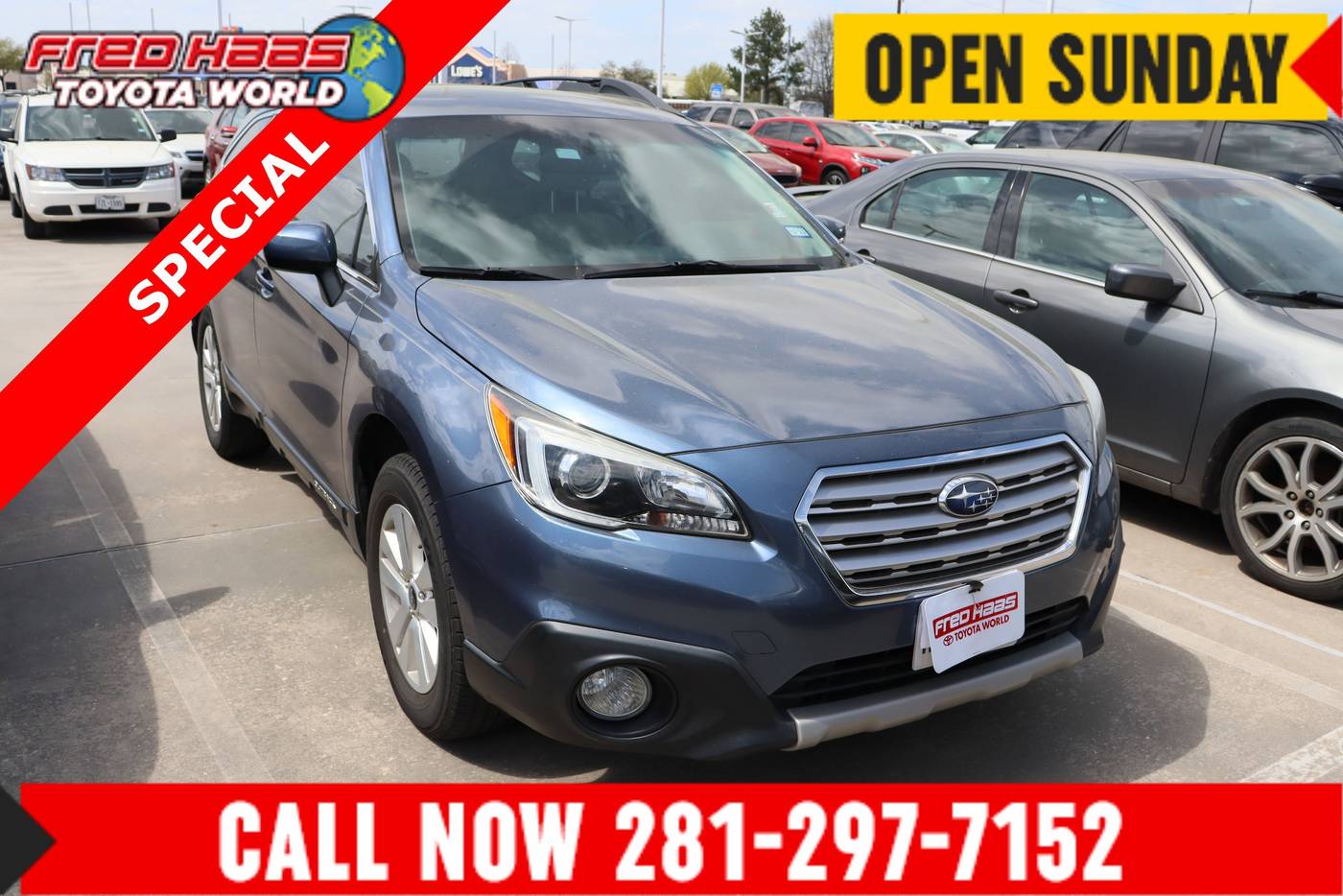2017 Subaru Outback 2.5i Premium — SUV — 63,616 mi — Spring, TX