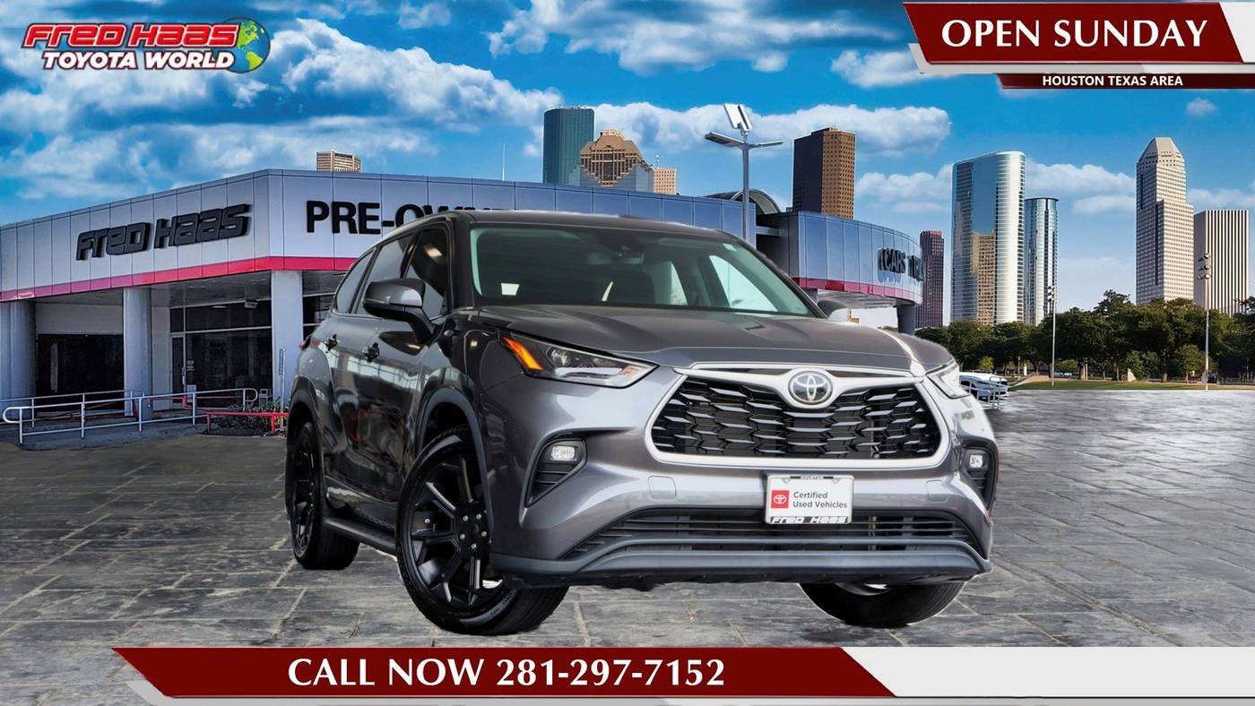 2022 Toyota Highlander LE — SUV — 11,868 mi — Spring, TX