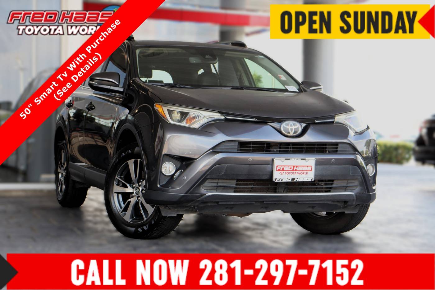 2018 Toyota RAV4 XLE — SUV — 92,662 mi — Spring, TX