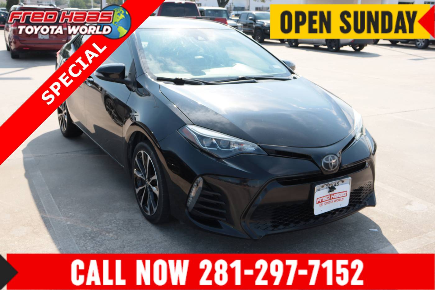 2019 Toyota Corolla SE — Sedan — 78,694 mi — Spring, TX