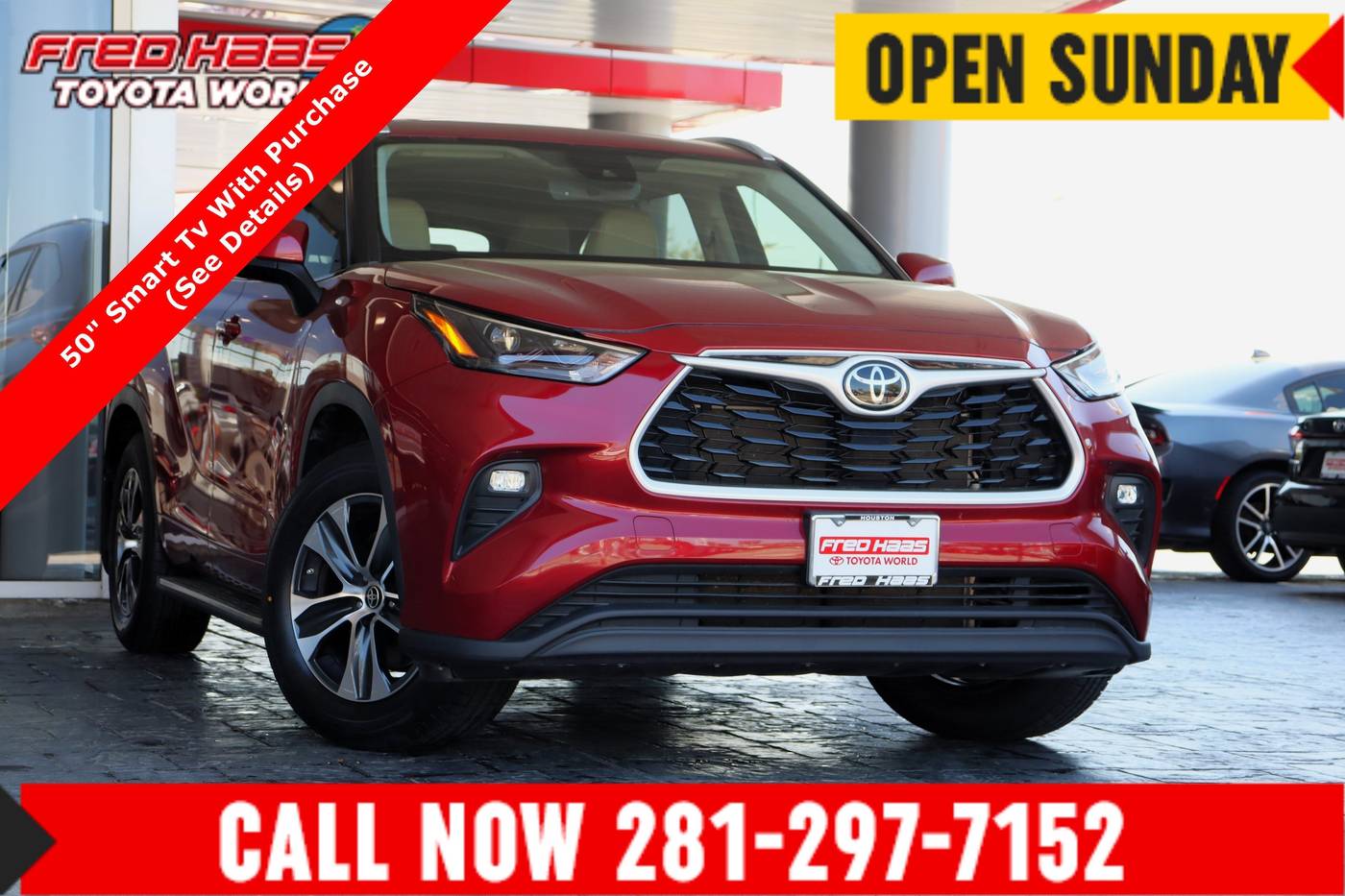 2022 Toyota Highlander XLE — SUV — 42,881 mi — Spring, TX
