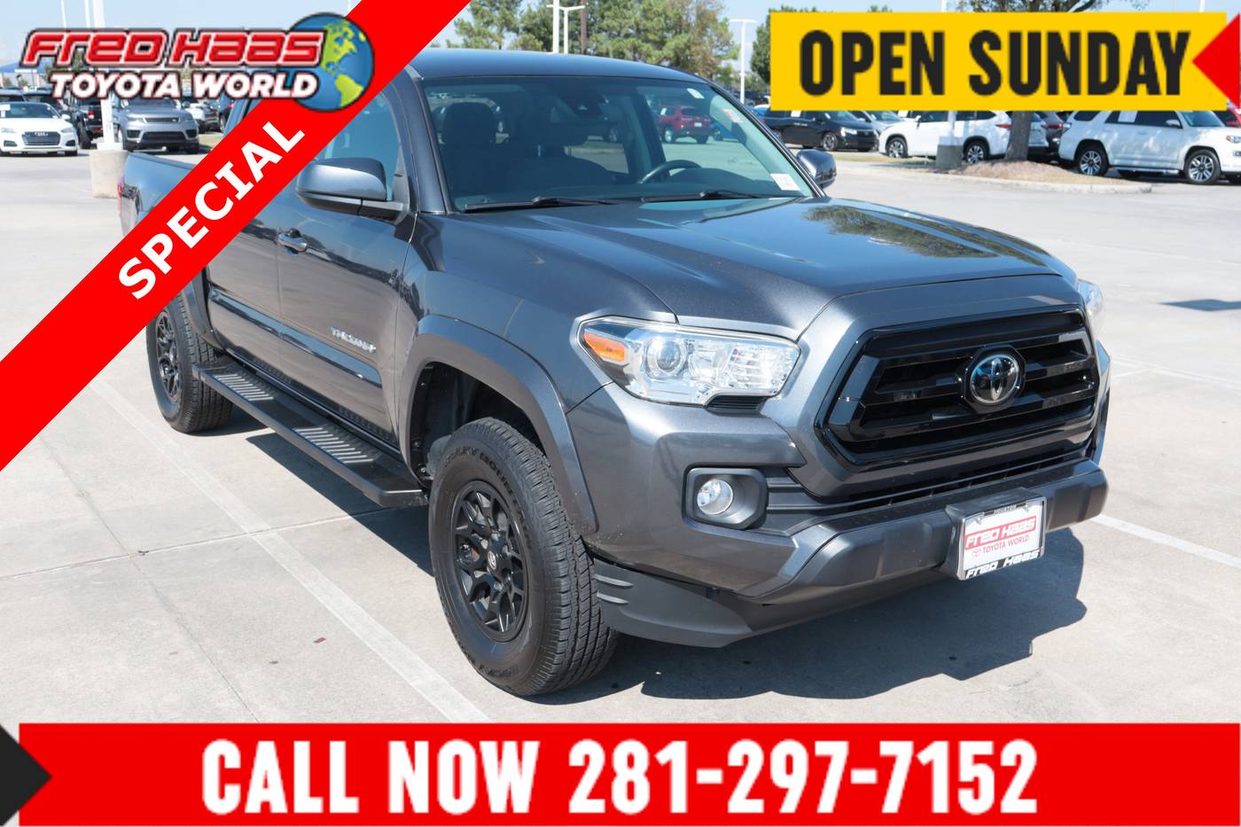 2020 Toyota Tacoma SR5 — Pickup Truck — 66,480 mi — Spring, TX