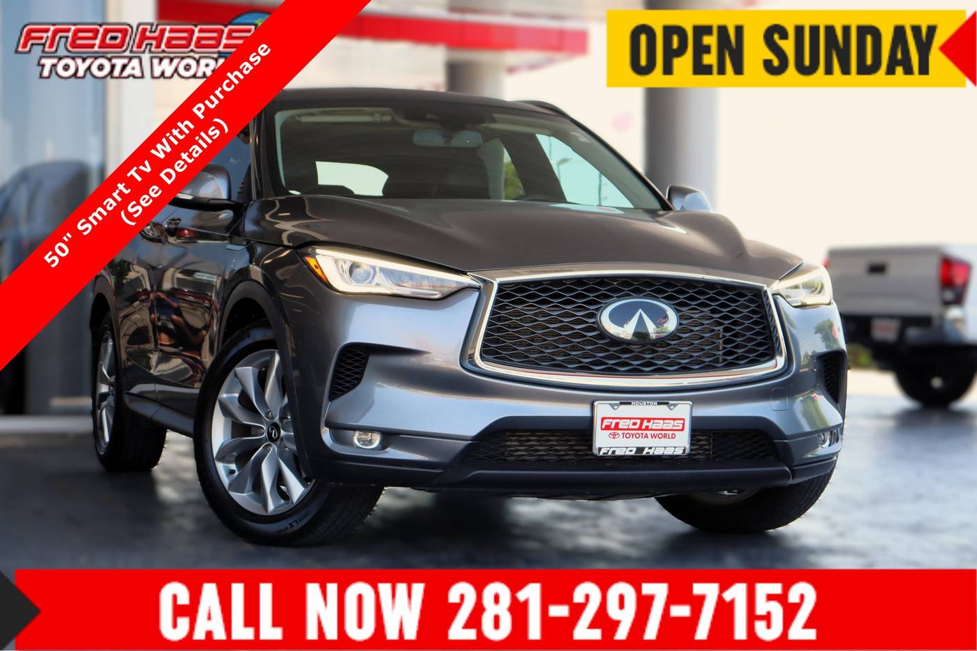2020 INFINITI QX50 LUXE — SUV — 47,824 mi — Spring, TX