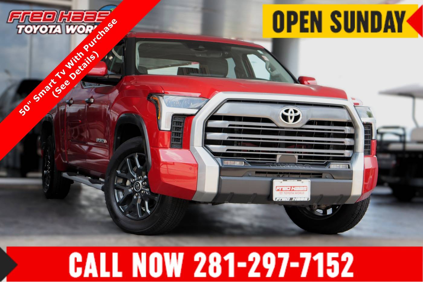 2022 Toyota Tundra Limited — Pickup Truck — 53,602 mi — Spring, TX